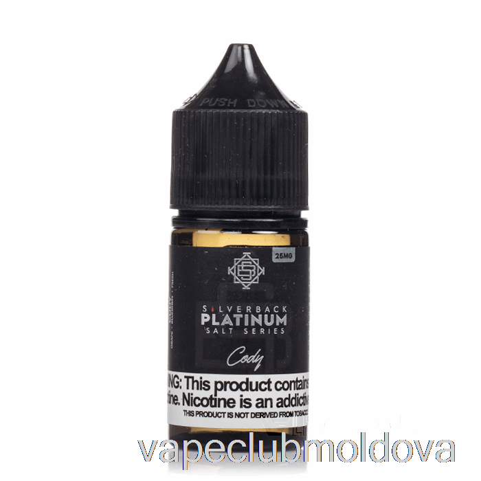 Kit Vape Pod Cody - Săruri Din Seria Silverback Platină - 30ml 25mg